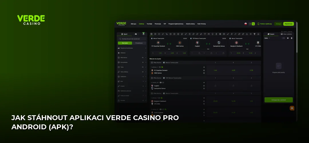Verde Casino promotional banner