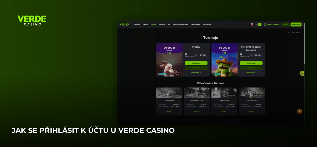 Verde Casino promotional banner