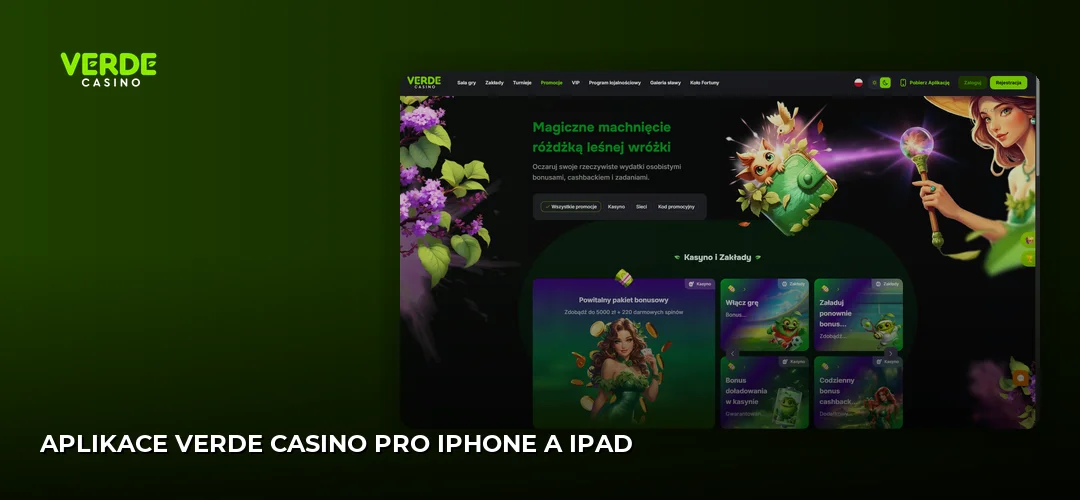 Verde Casino promotional banner