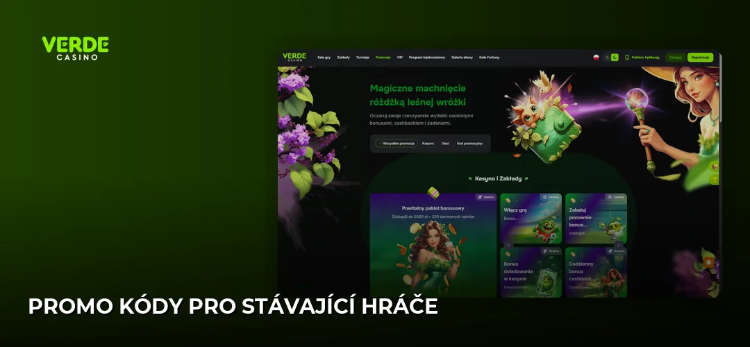 Verde Casino promotional banner