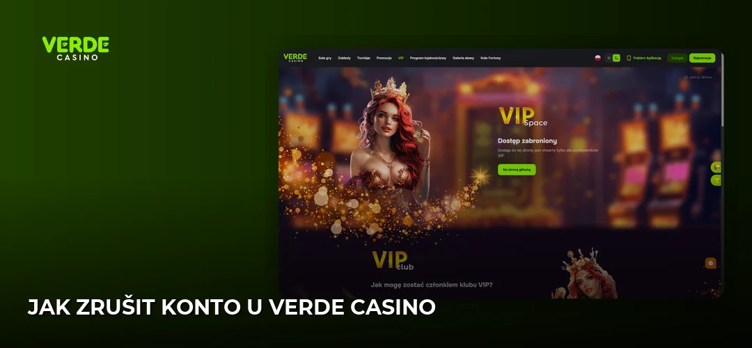 Verde Casino promotional banner