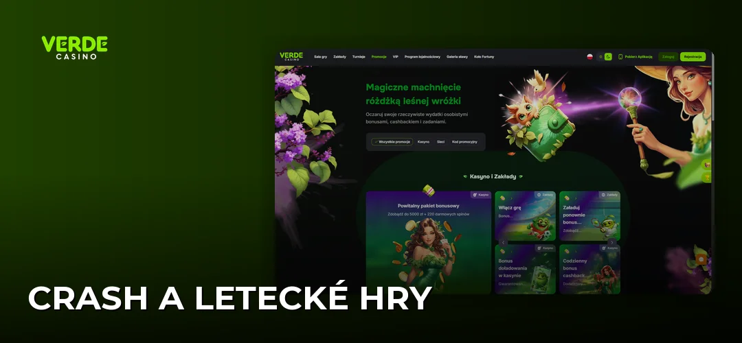 Verde Casino promotional banner