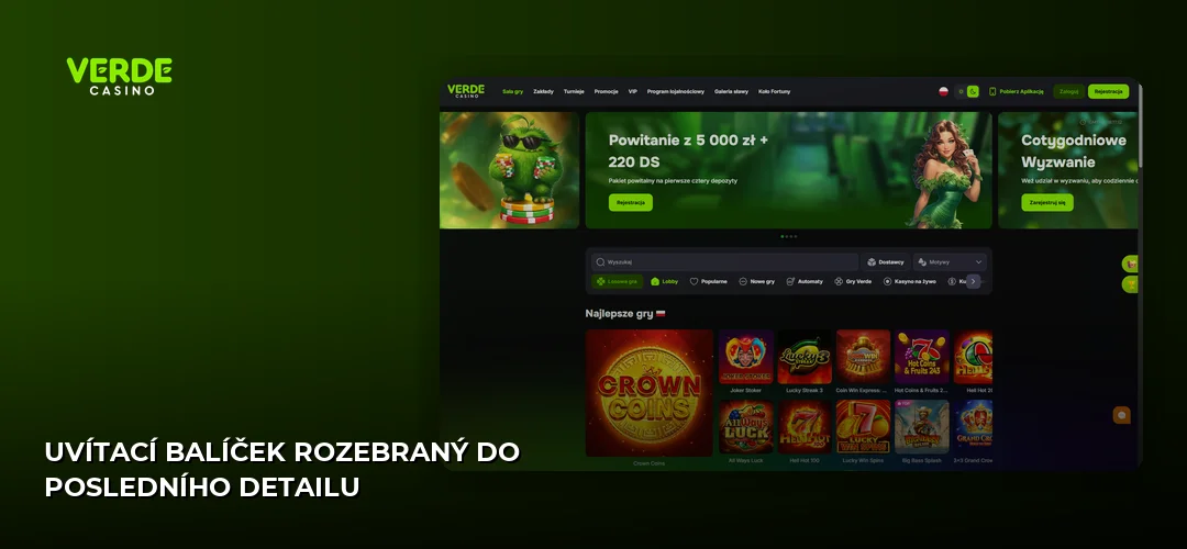 Verde Casino promotional banner