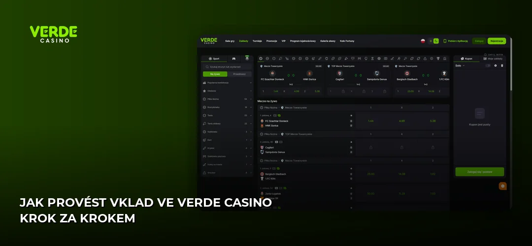 Verde Casino promotional banner