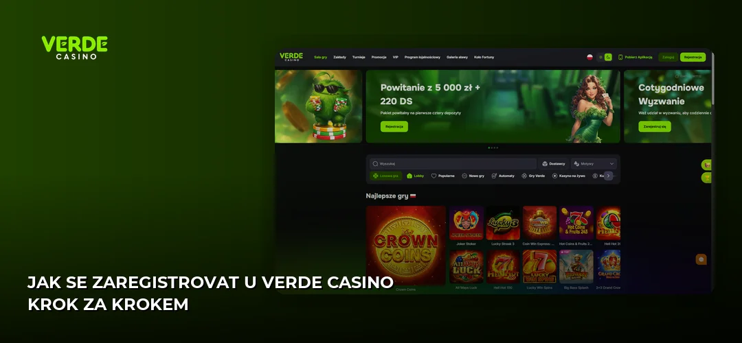 Verde Casino promotional banner
