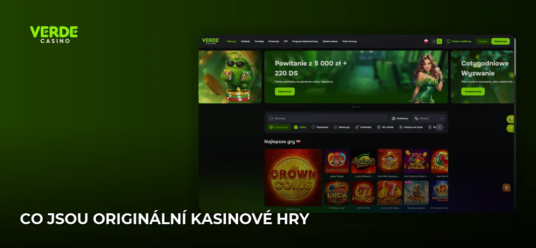 Verde Casino promotional banner